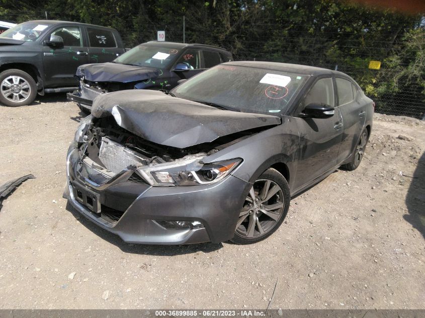 2018 NISSAN MAXIMA 3.5S/SV/SL/SR/PLAT - 1N4AA6AP3JC379985