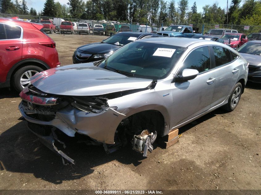 2020 HONDA INSIGHT EX - 19XZE4F55LE014698