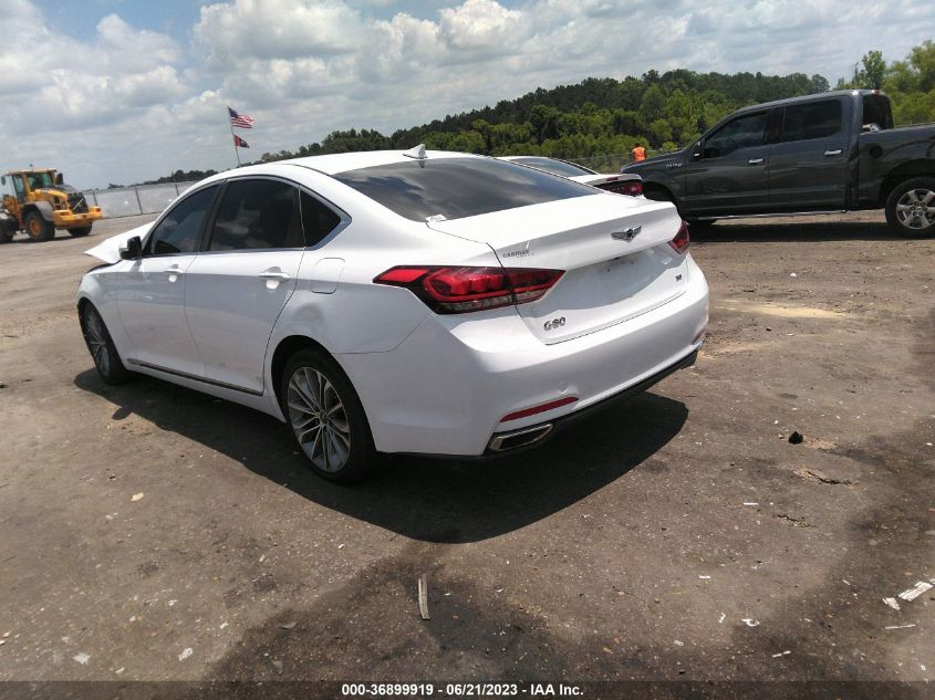 2017 GENESIS G80 3.8L - KMHGN4JE5HU177905