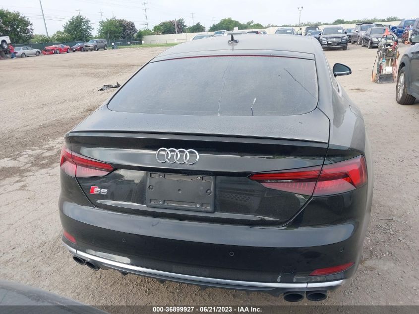 2018 AUDI S5 SPORTBACK PRESTIGE WAUC4CF5XJA019752