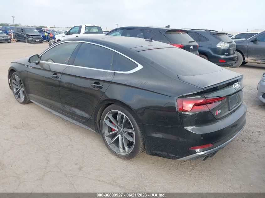 2018 AUDI S5 SPORTBACK PRESTIGE WAUC4CF5XJA019752