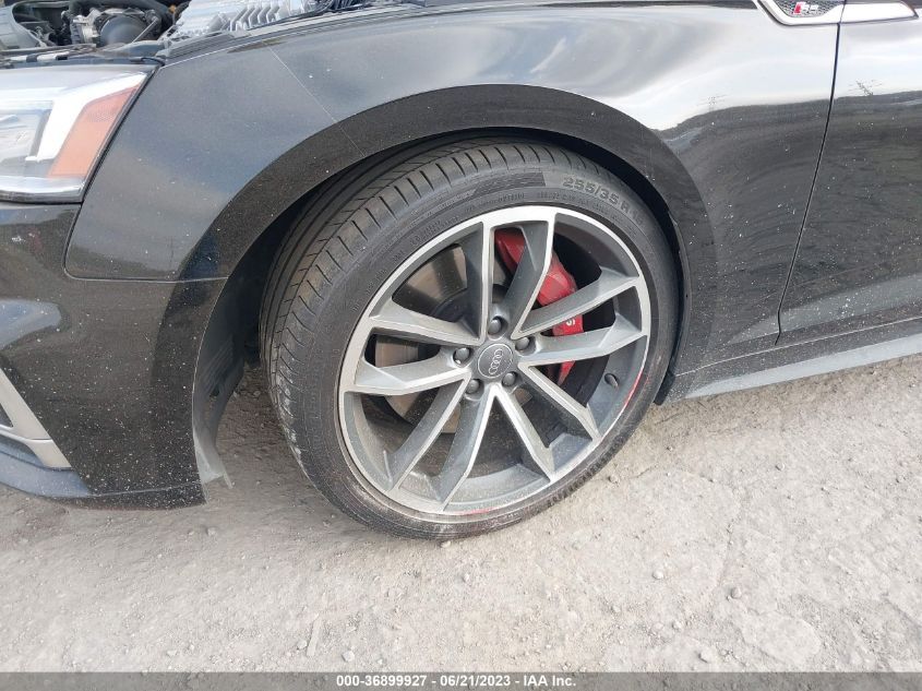 2018 AUDI S5 SPORTBACK PRESTIGE WAUC4CF5XJA019752