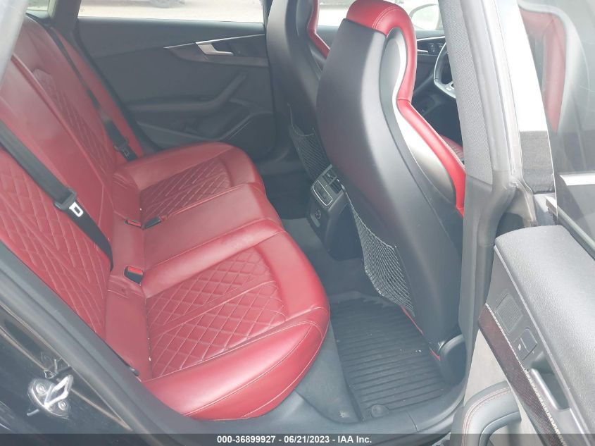 2018 AUDI S5 SPORTBACK PRESTIGE WAUC4CF5XJA019752