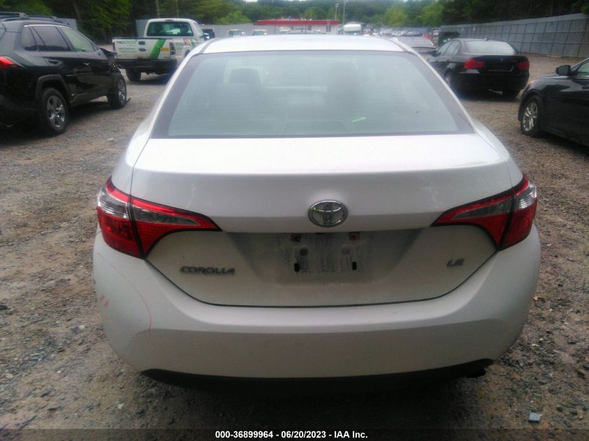 2016 TOYOTA COROLLA L/LE/LE PLS/PRM/S/S PLS - 2T1BURHE7GC628090