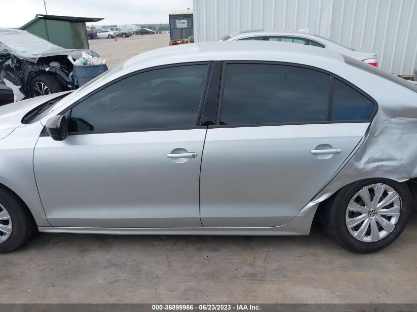 2014 VOLKSWAGEN JETTA SEDAN S - 3VW1K7AJ2EM396495