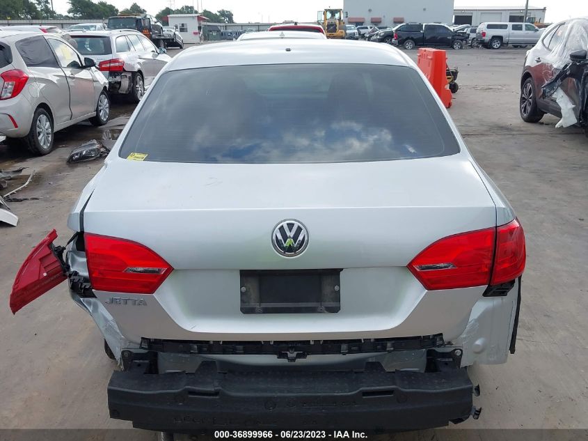 2014 VOLKSWAGEN JETTA SEDAN S - 3VW1K7AJ2EM396495