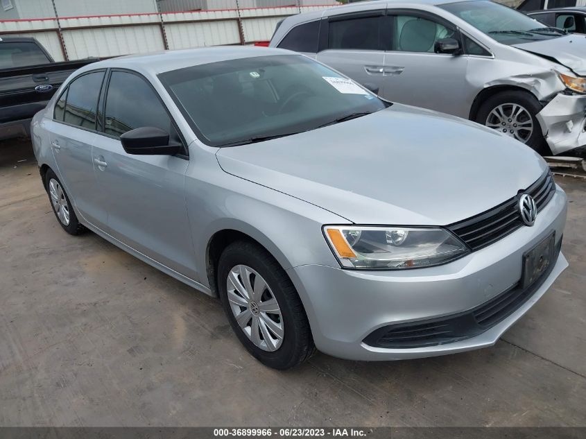 2014 VOLKSWAGEN JETTA SEDAN S - 3VW1K7AJ2EM396495