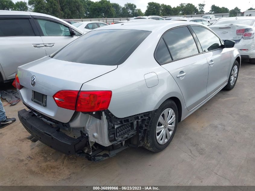 2014 VOLKSWAGEN JETTA SEDAN S - 3VW1K7AJ2EM396495