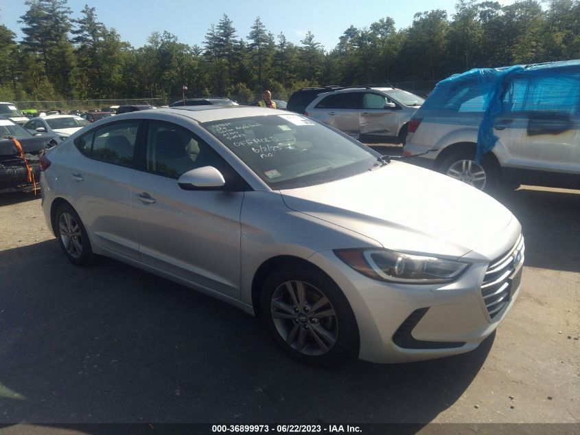 2018 HYUNDAI ELANTRA SEL - KMHD84LF9JU520432