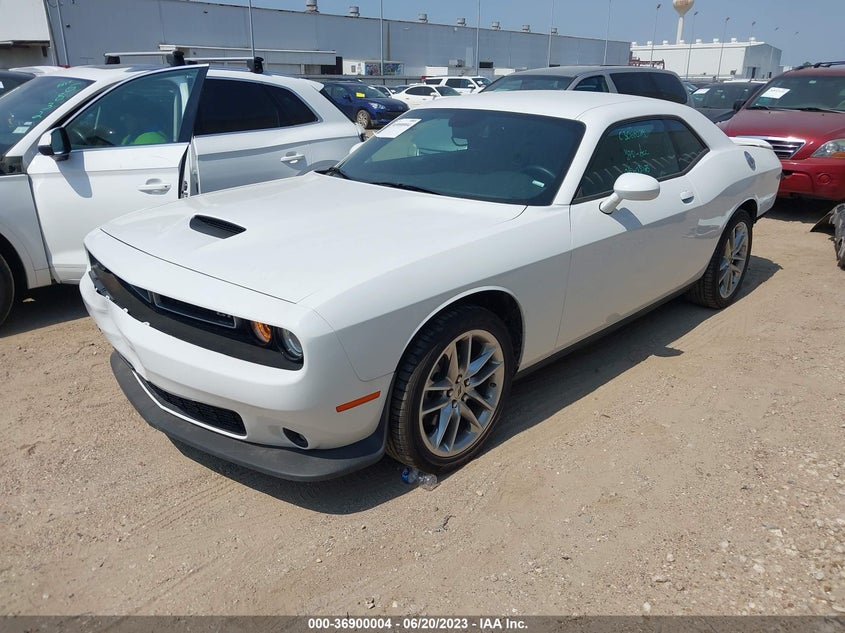 VIN 2C3CDZKG4NH204503 2022 DODGE CHALLENGER GT