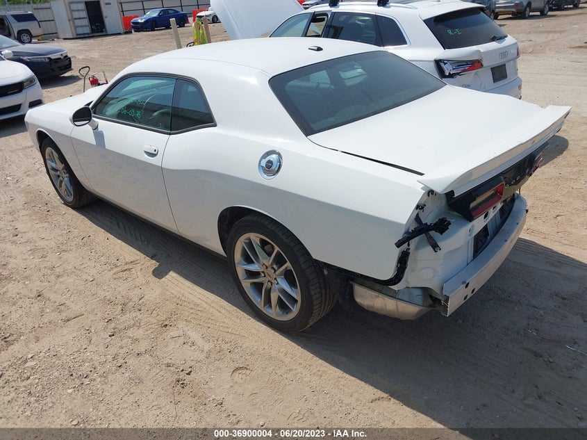 VIN 2C3CDZKG4NH204503 2022 DODGE CHALLENGER GT