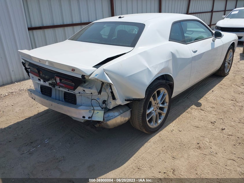 VIN 2C3CDZKG4NH204503 2022 DODGE CHALLENGER GT