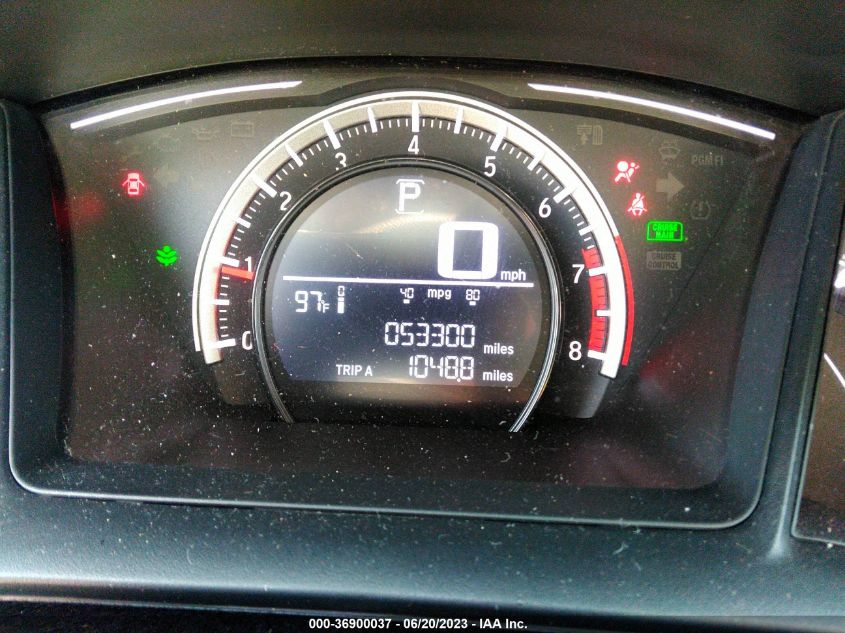2017 HONDA CIVIC LX - 19XFC2F56HE049609