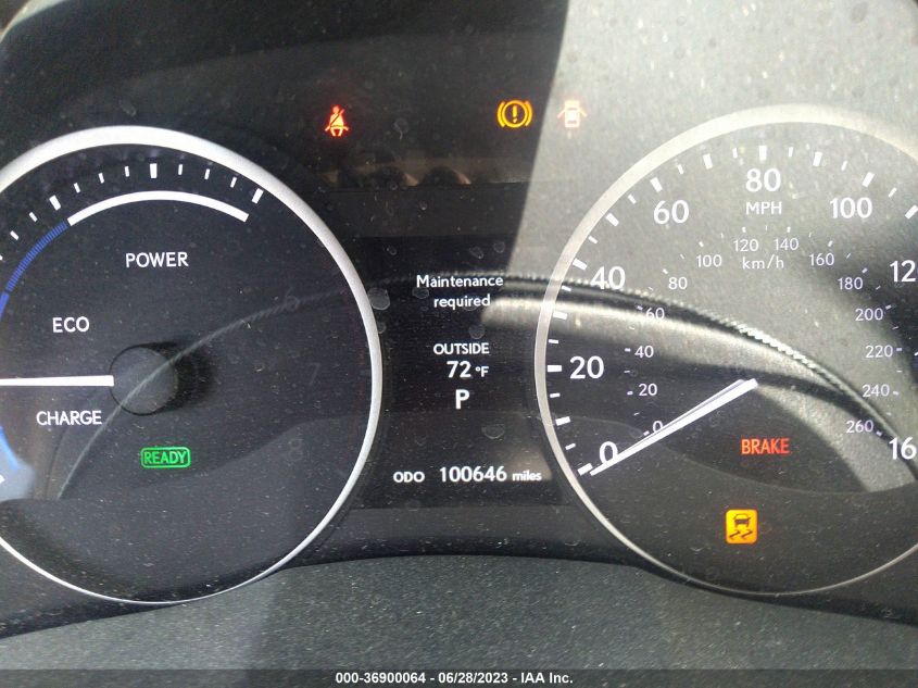 2015 LEXUS ES 300H HYBRID - JTHBW1GG5F2095408