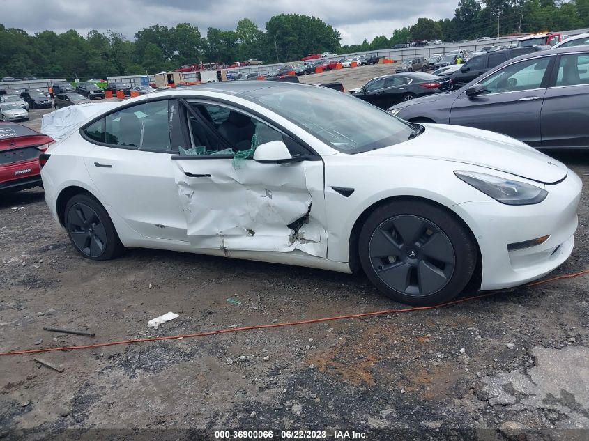 2021 TESLA MODEL 3 STANDARD RANGE PLUS - 5YJ3E1EA0MF988992