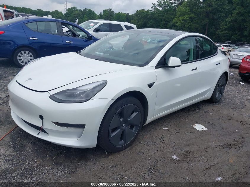 2021 TESLA MODEL 3 STANDARD RANGE PLUS - 5YJ3E1EA0MF988992