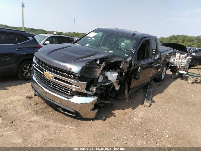 2019 CHEVROLET SILVERADO 1500 LT - 1GCVYDED8KZ171353