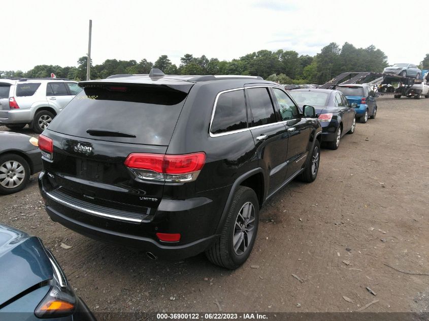 2019 JEEP GRAND CHEROKEE LIMITED - 1C4RJFBGXKC687491