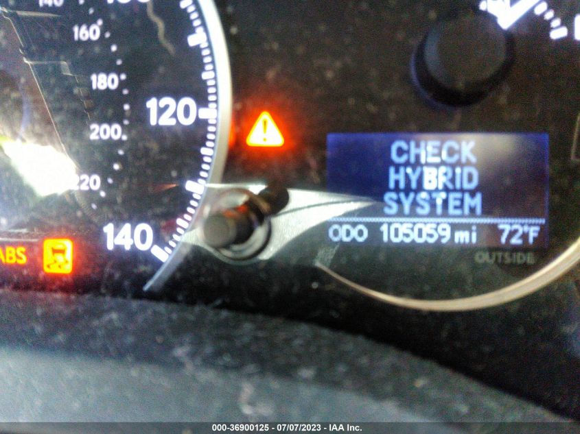 2015 LEXUS CT 200H HYBRID - JTHKD5BH7F2230966