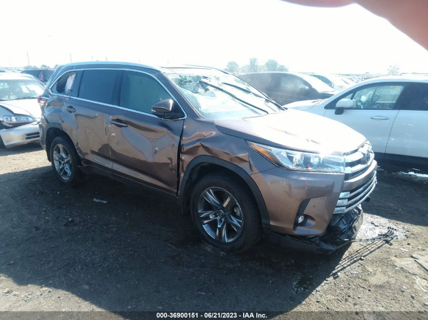 2019 TOYOTA HIGHLANDER LIMITED - 5TDYZRFH2KS339403