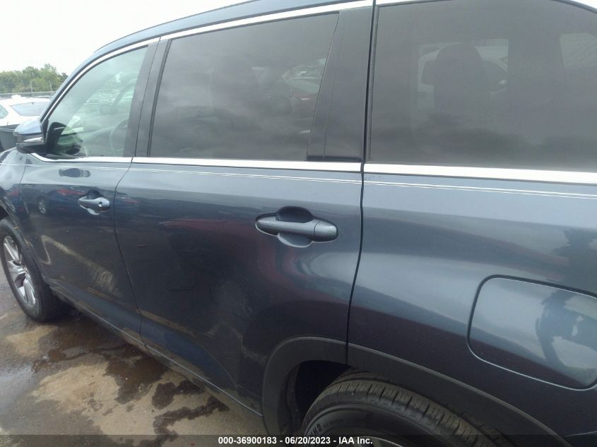 2014 TOYOTA HIGHLANDER XLE - 5TDKKRFH7ES011554