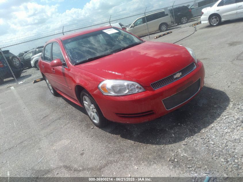 2013 CHEVROLET IMPALA LT - 2G1WG5E30D1156936