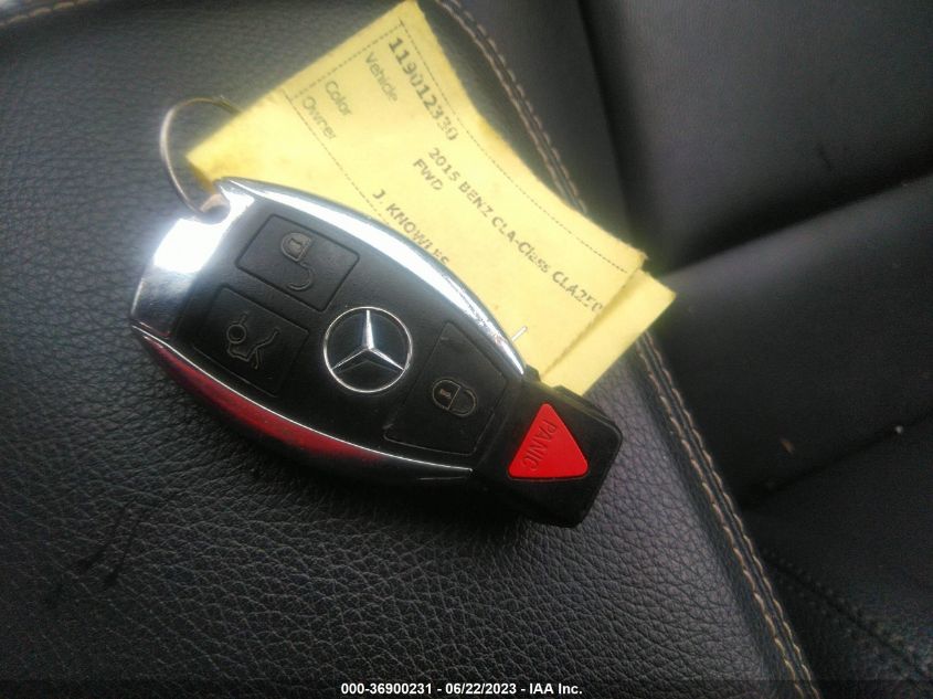 2015 MERCEDES-BENZ CLA-CLASS CLA 250 - WDDSJ4EB6FN196552