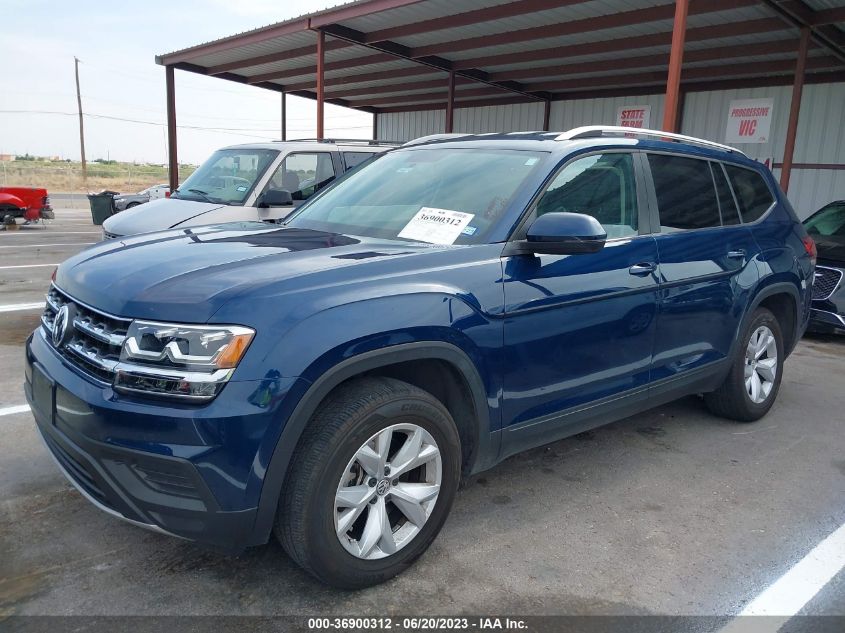 2018 VOLKSWAGEN ATLAS S - 1V2AP2CA2JC598445