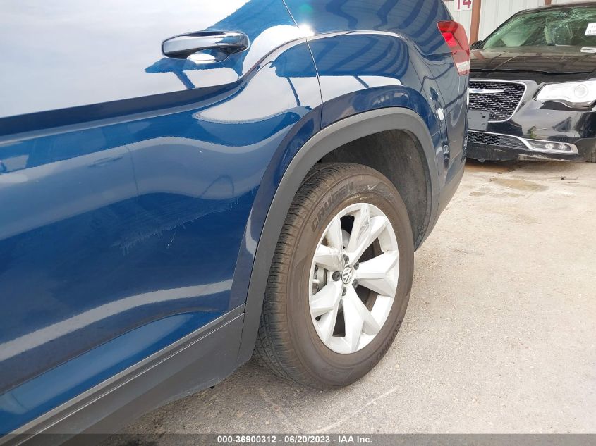 2018 VOLKSWAGEN ATLAS S - 1V2AP2CA2JC598445
