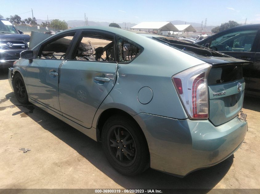 2013 TOYOTA PRIUS ONE/TWO/THREE/FOUR/FIVE - JTDKN3DU5D1694578