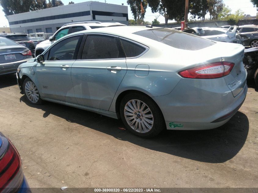 2013 FORD FUSION ENERGI SE LUXURY - 3FA6P0PU9DR310139