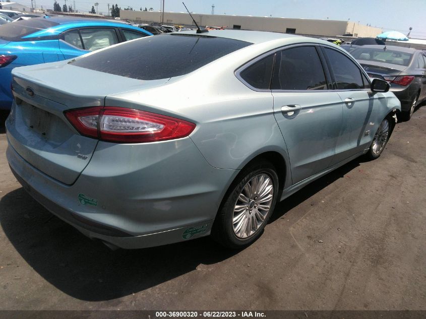 2013 FORD FUSION ENERGI SE LUXURY - 3FA6P0PU9DR310139