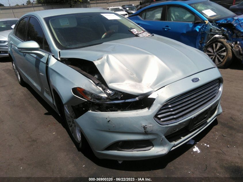 2013 FORD FUSION ENERGI SE LUXURY - 3FA6P0PU9DR310139