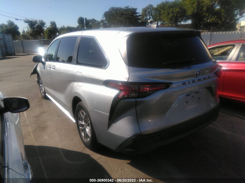 5TDKRKEC5NS103819 2022 TOYOTA SIENNA, photo no. 3