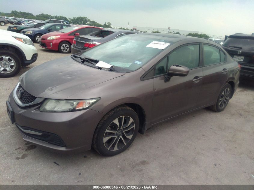 2015 HONDA CIVIC SEDAN EX - 2HGFB2F82FH515228