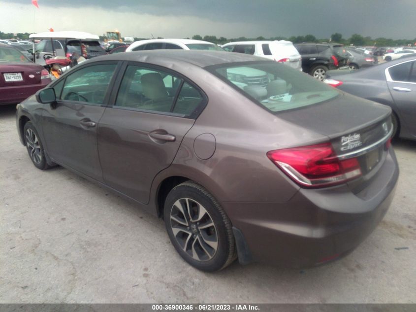 2015 HONDA CIVIC SEDAN EX - 2HGFB2F82FH515228