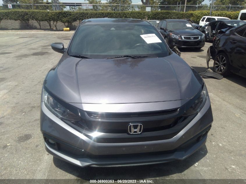 2020 HONDA CIVIC SEDAN SPORT - 19XFC2F81LE207955