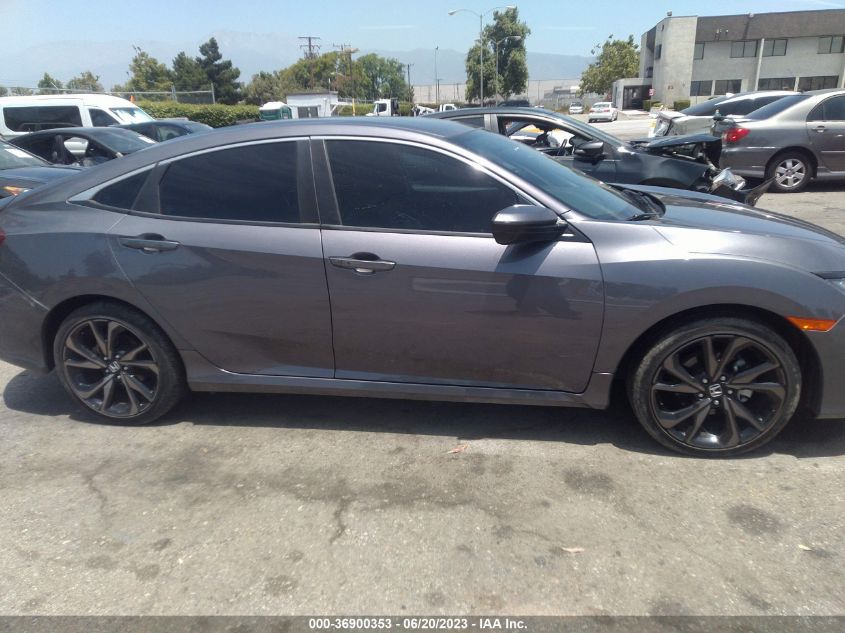 2020 HONDA CIVIC SEDAN SPORT - 19XFC2F81LE207955