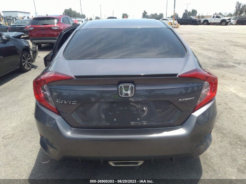2020 HONDA CIVIC SEDAN SPORT - 19XFC2F81LE207955