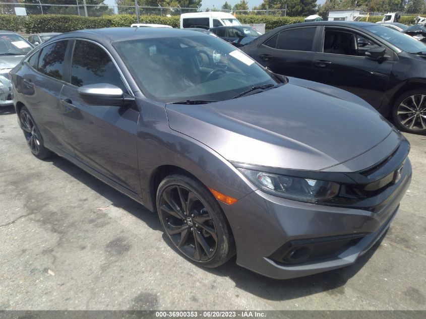 2020 HONDA CIVIC SEDAN SPORT - 19XFC2F81LE207955