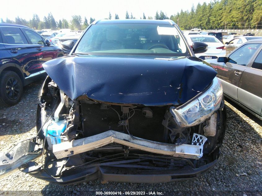 2015 TOYOTA HIGHLANDER XLE - 5TDJKRFH9FS210098