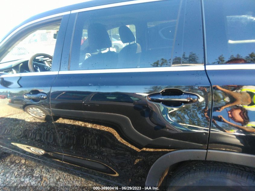 2015 TOYOTA HIGHLANDER XLE - 5TDJKRFH9FS210098