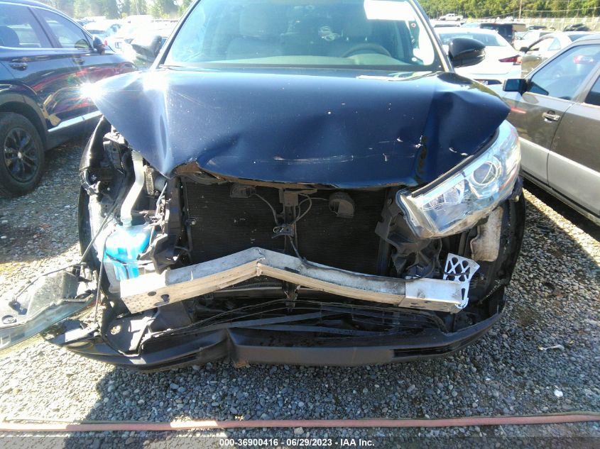 2015 TOYOTA HIGHLANDER XLE - 5TDJKRFH9FS210098