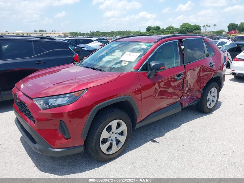VIN 2T3F1RFV1LC117036 2020 TOYOTA RAV4 LE