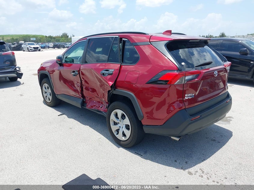 VIN 2T3F1RFV1LC117036 2020 TOYOTA RAV4 LE