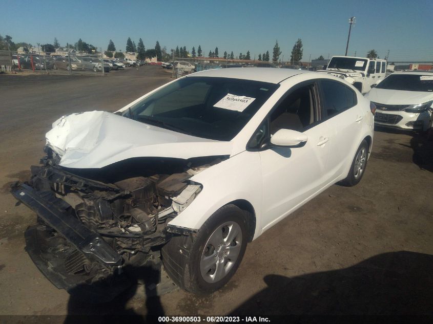 2016 KIA FORTE LX - KNAFK4A67G5610289