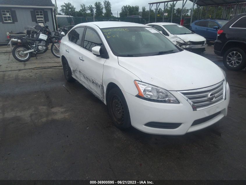 2015 NISSAN SENTRA SR/SL/S/SV/FE+ S - 3N1AB7AP5FY218939