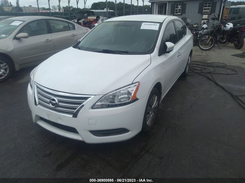 2015 NISSAN SENTRA SR/SL/S/SV/FE+ S - 3N1AB7AP5FY218939