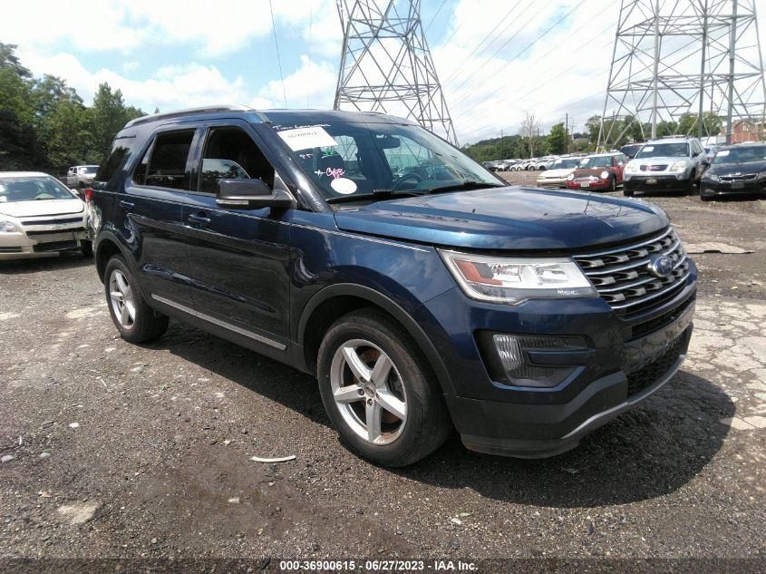 2016 FORD EXPLORER XLT - 1FM5K8D88GGB01153