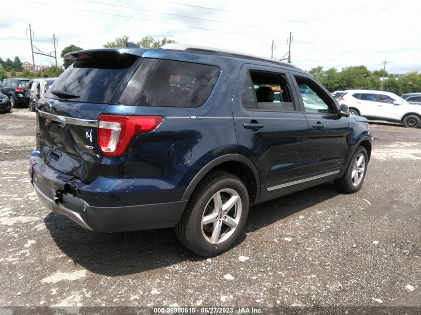 2016 FORD EXPLORER XLT - 1FM5K8D88GGB01153